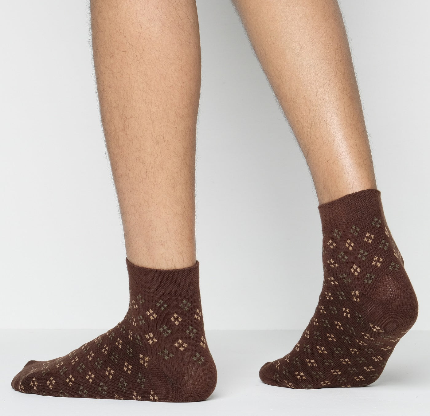 Swan Infiknit Ankle Socks for Men