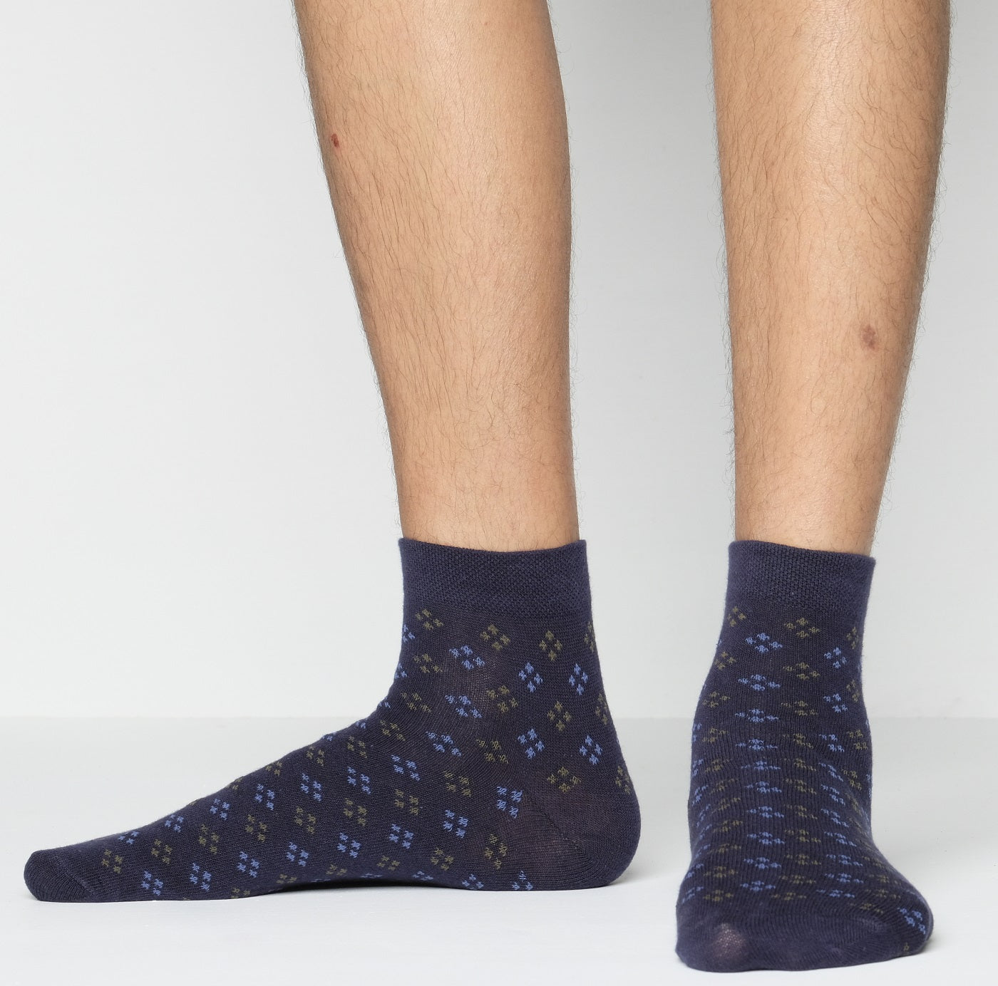 Swan Infiknit Ankle Socks for Men