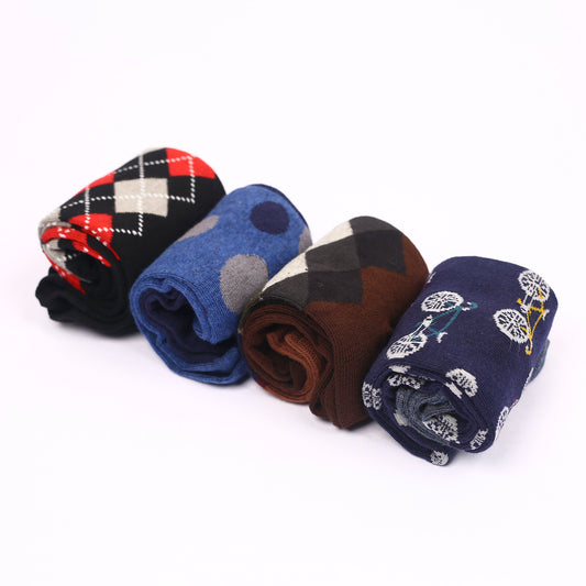 04 Pair Socks Combo Pack for Men