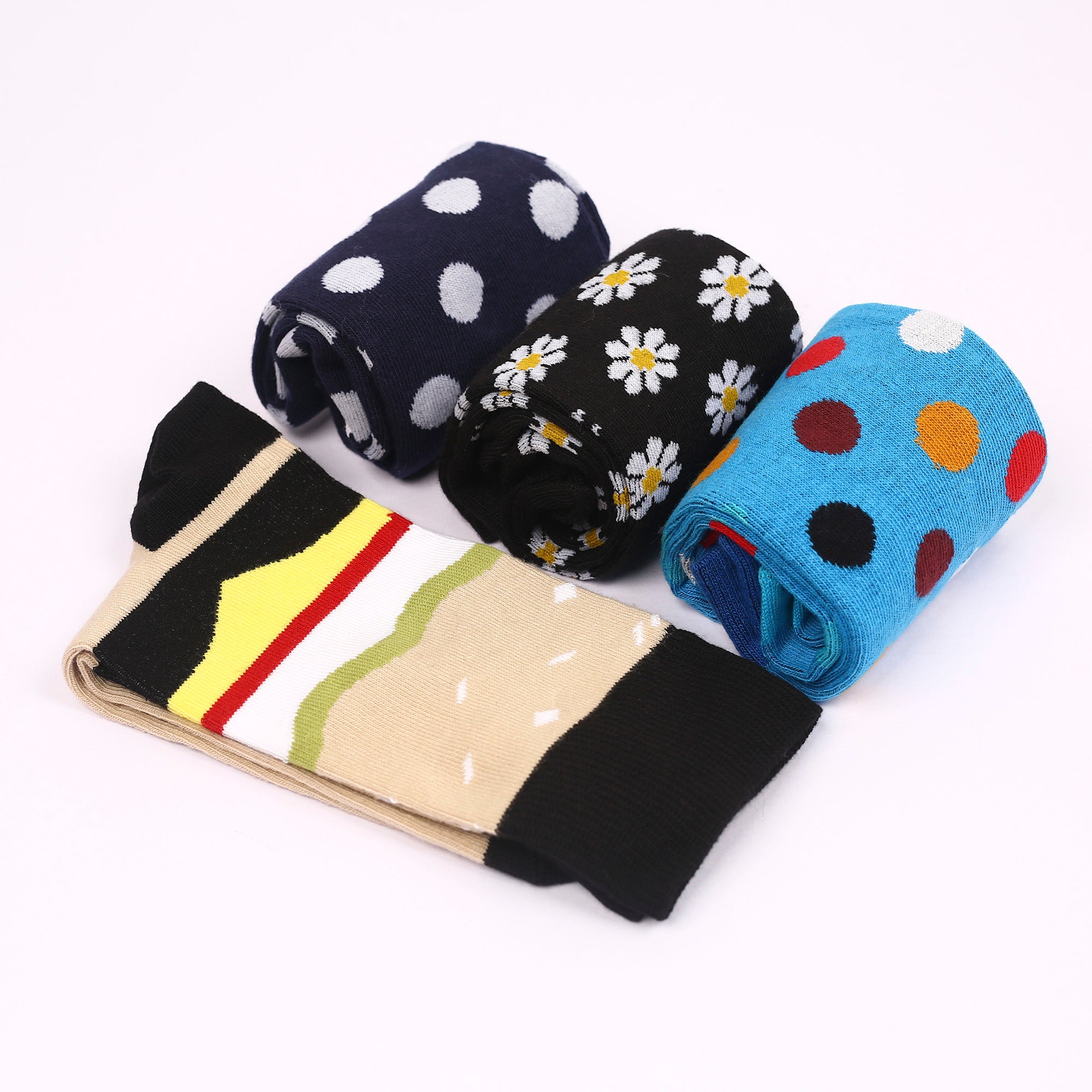 04 Pair Socks Combo Pack for Women