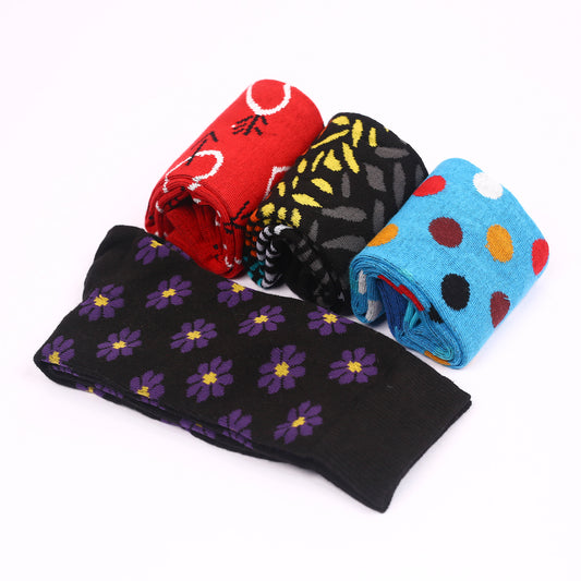 04 Pair Socks Combo Pack for Women