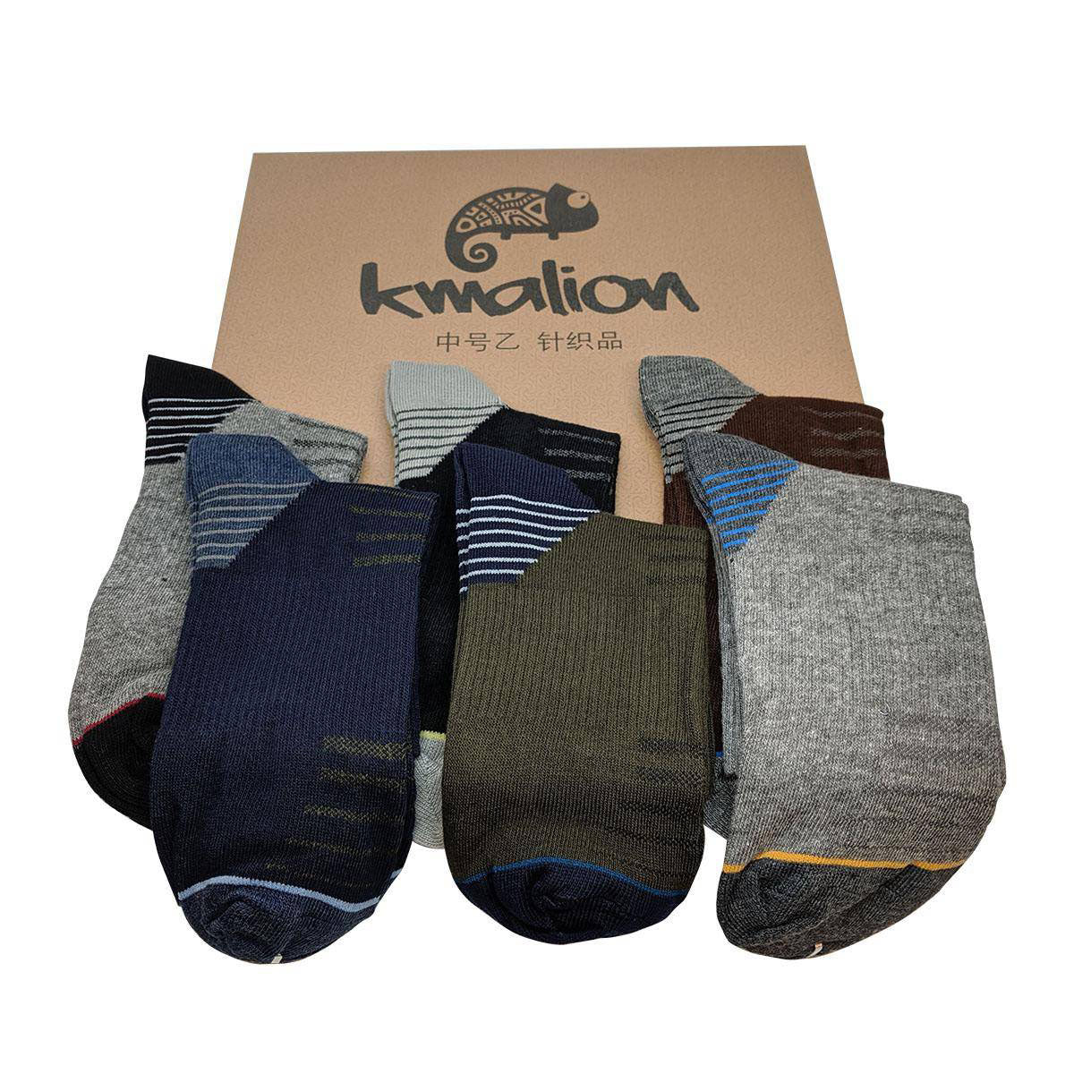6 Pairs Combo Sports Ankle Socks For Men