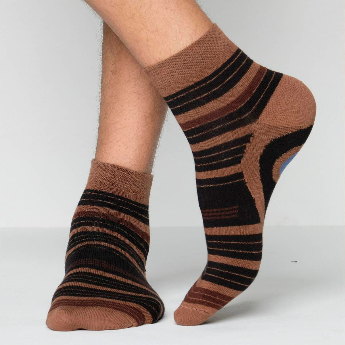 X Club Ankle Socks for Men by MB Hosiery