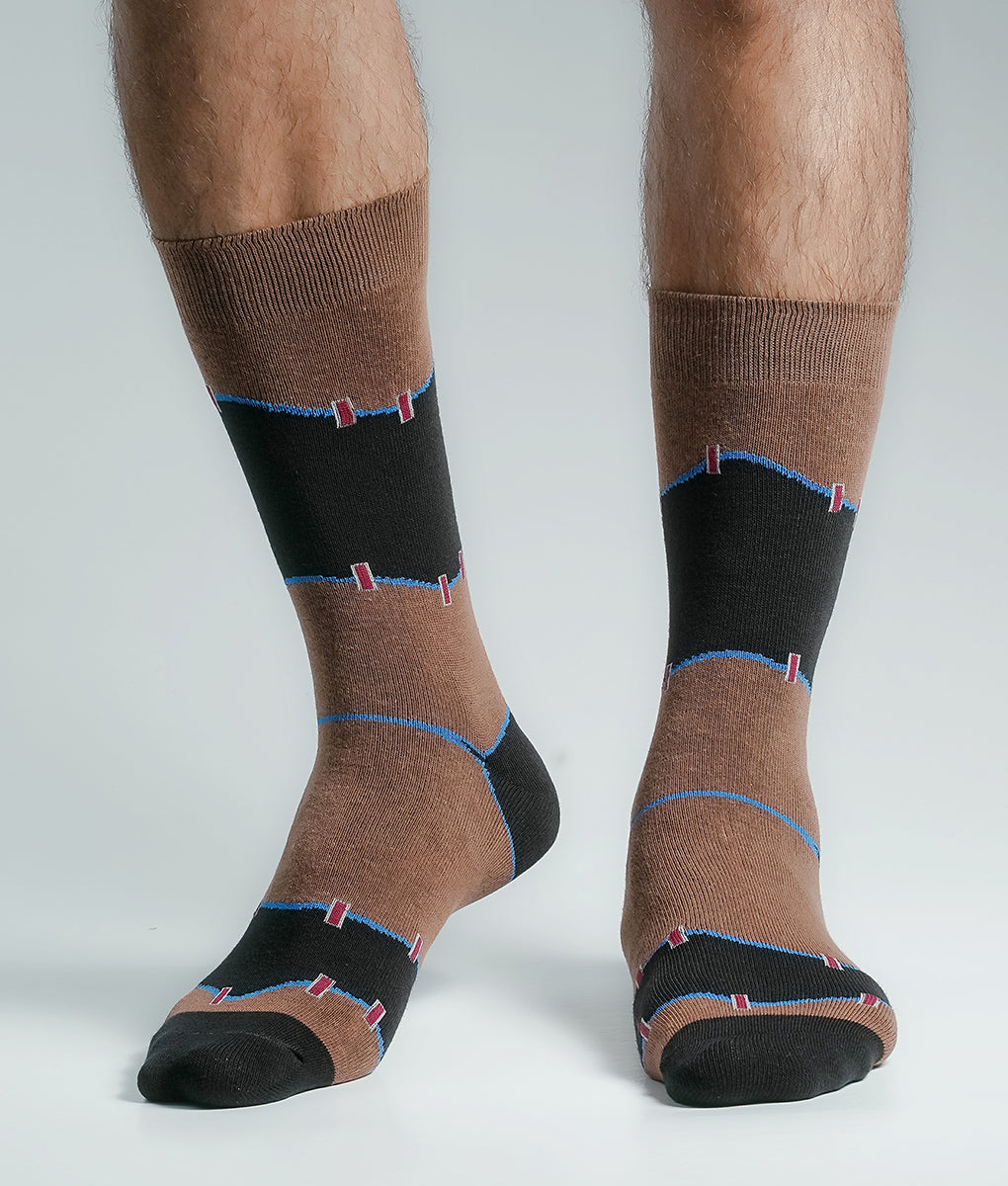 Swan 1000 Miles Long Socks For Men
