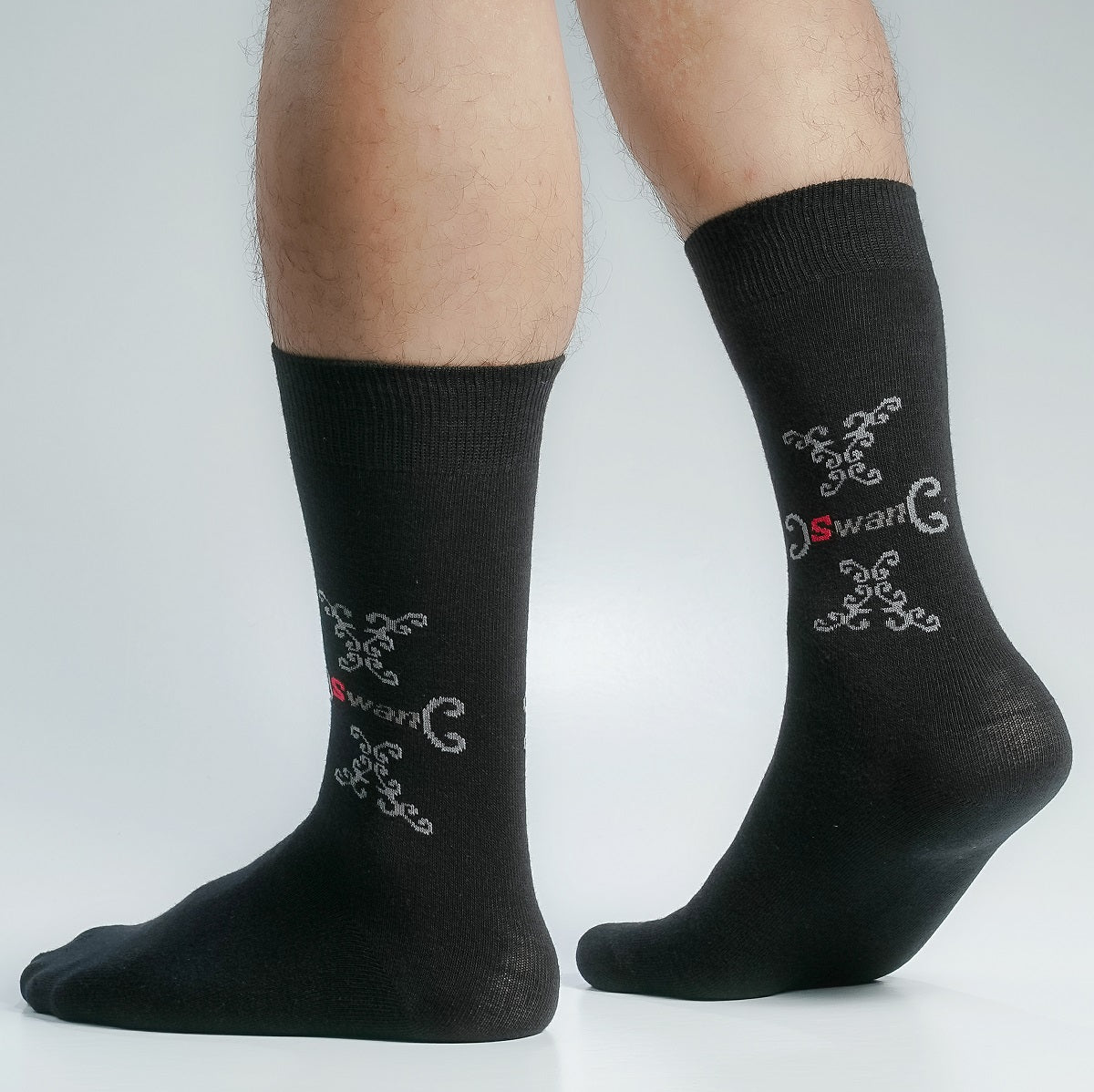 Swan Long Socks For Men