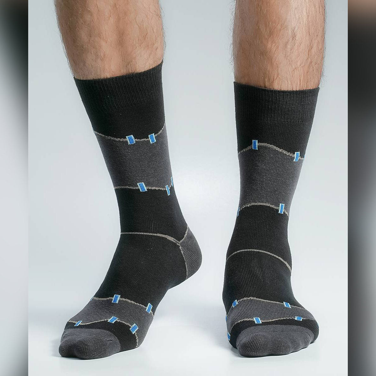 Swan 1000 miles Long Socks For Men