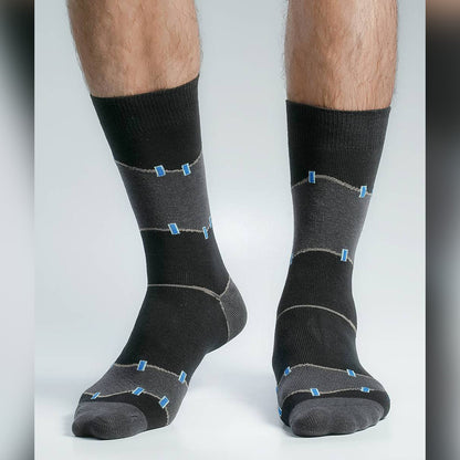 Swan 1000 miles Long Socks For Men