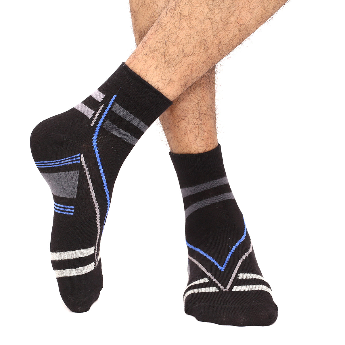 Blank Star Ankle Socks for Men