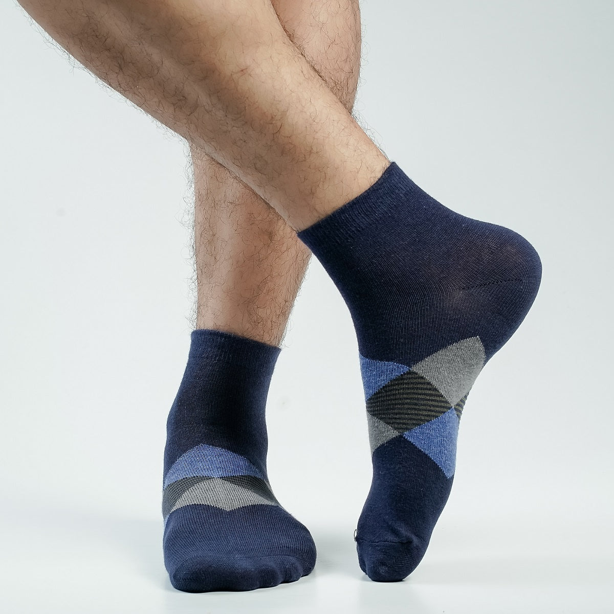 Blank Star Ankle Socks For Men
