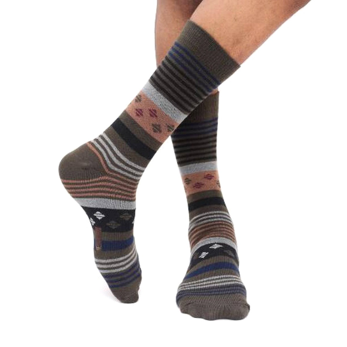 Swan Oxy Long Socks for Men by MB Hosiery