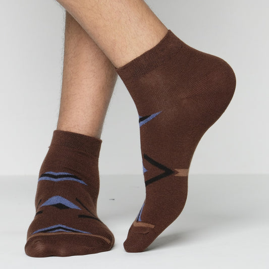 Pride Zone Ankle Socks for Men