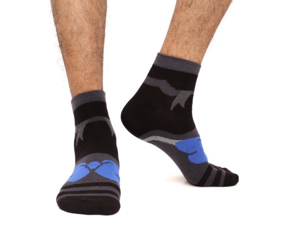 Blank Star Ankle Socks for Men