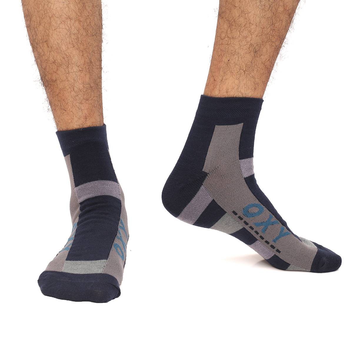 Oxy Ankle Socks for Men by MB Hosiery