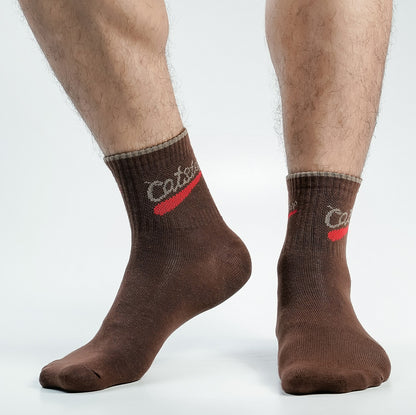 Cat Step Ankle Socks For Men