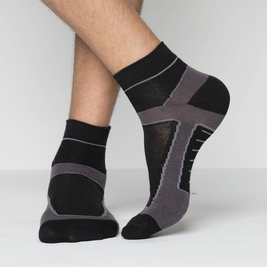 Pride Zone Ankle Socks for Men by MB Hosiery