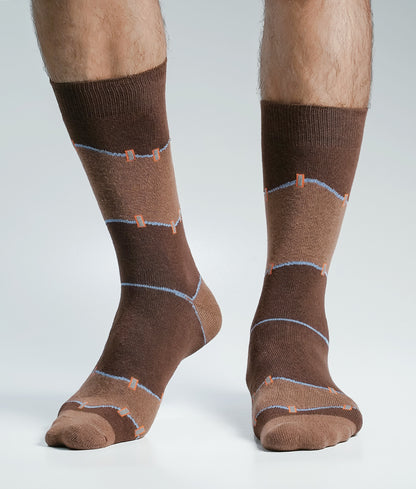 Swan 1000 Miles Long Socks For Men